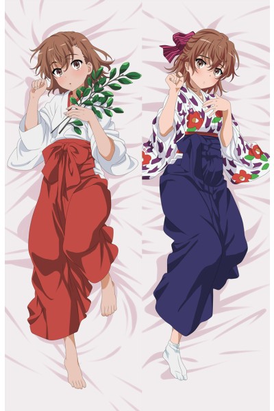 A Certain Scientific Railgun Mikoto Misaka Anime Dakimakura Pillow Cover