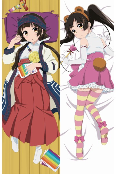 Kuma Miko: Girl Meets Bear Machi Amayadori Anime Dakimakura Pillow Cover
