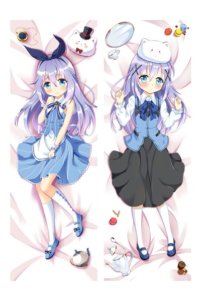 Is The Order A Rabbit? Chino Anime Dakimakura Pillow Cover