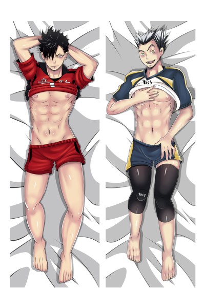 Haikyu!! Nekoma High Tetsurō Kuroo Anime Dakimakura Pillow Cover
