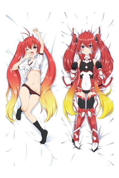 Gonna Be The Twin-Tail!! Tail Red Sōji Mitsuka Anime Dakimakura Pillow Cover