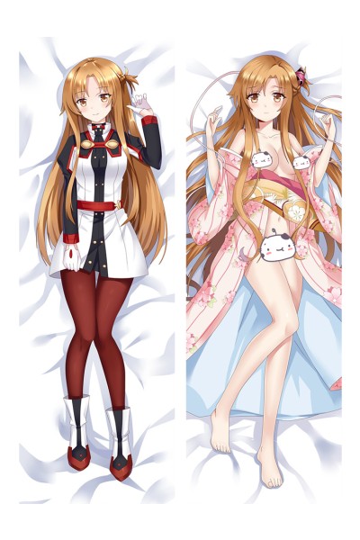 Sword Art Online Ordinal Scale SAO Asuna Yuki Anime Dakimakura Pillow Cover