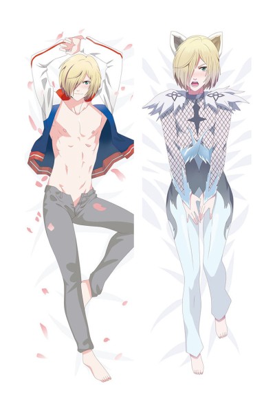 Yuri on Ice Dakimakura Yuri Katsuki Anime Boy Hugging Body Pillow Case Cover