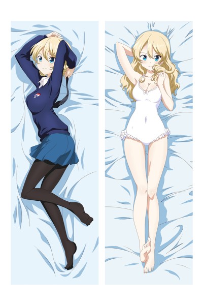 Girls und Panzer Darjeeling Anime Dakimakura Pillow Cover