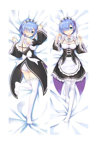 Re:Zero Dakimakura Rem Anime Girl Hugging Body Pillow Case Cover