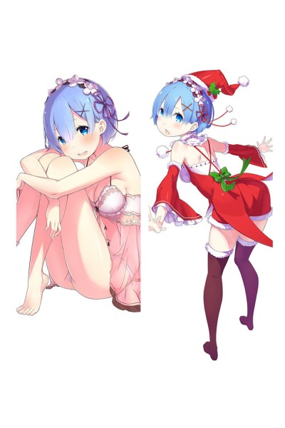 Re:Zero Dakimakura Christmas Anime Girl Hugging Body Pillow Case Cover