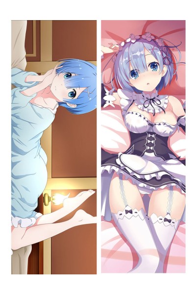 Re:Zero Dakimakura Rem Anime Girl Hugging Body Pillow Case Cover