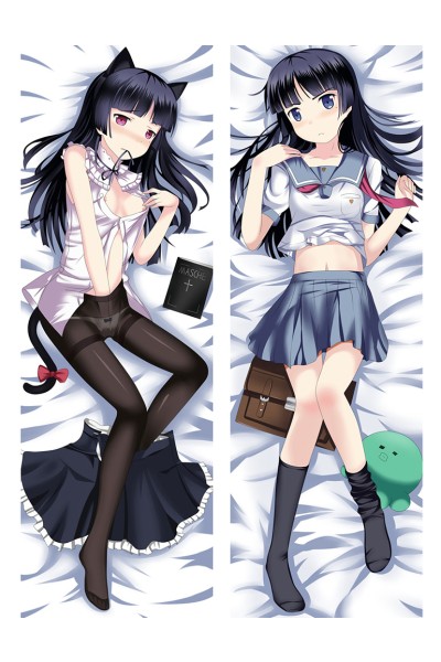 Anime Oreimo Dakimakura Ruri Gokou Kuroneko Anime Hugging Body Pillows Case Cover