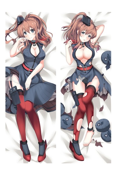 Anime Kantai Collection KanColle Saratoga Dakimakura Hug Body Pillow Case Cover