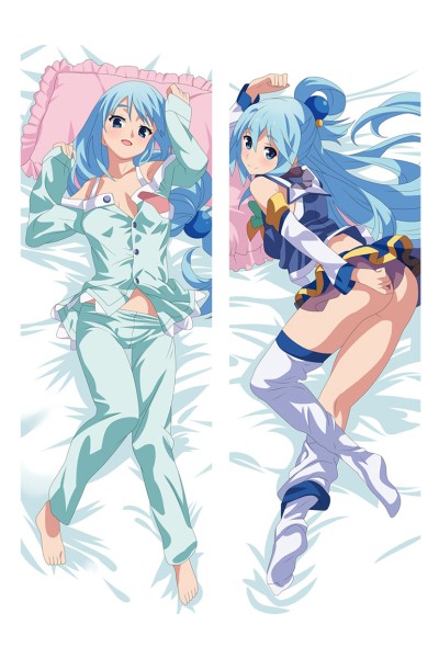 KonoSuba God's Blessing On This Wonderful World Aqua Dakimakura Pillow Cover Hot