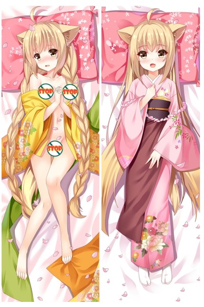 Konohana Kitan Yuzu Anime Dakimakura Pillow Cover
