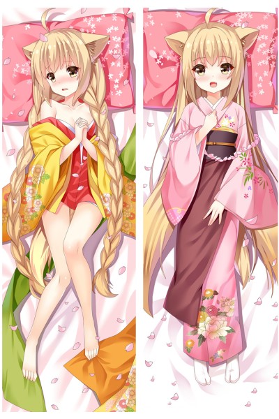 Konohana Kitan Yuzu Anime Dakimakura Pillow Cover