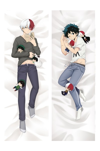 My Hero Academia Shōto Todoroki Izuku Midoriya Anime Dakimakura Pillow Cover