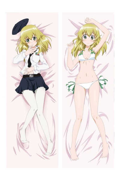 Girls Und Panzer Carpaccio Anime Dakimakura Pillow Cover