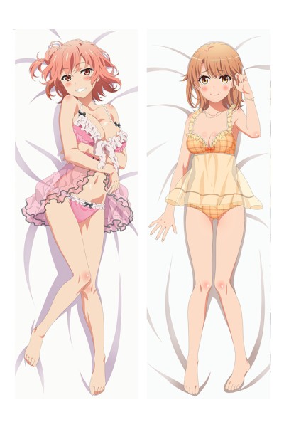 My Youth Romantic Comedy Is Wrong, As I Expected Yui Yuigahama Anime Dakimakura Pillow Cover