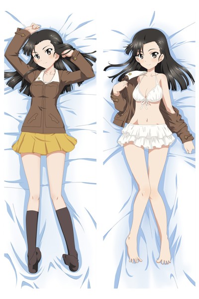 Girls Und Panzer Kinuyo Nishi Anime Dakimakura Pillow Cover