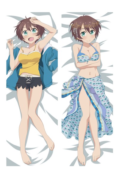 New Game! Shinoda Hajime Anime Dakimakura Pillow Case H3754