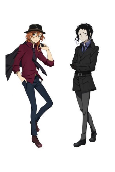 Bungo Stray Dogs Anime Boys Dakimakura PillowCase Cover Hugging Body