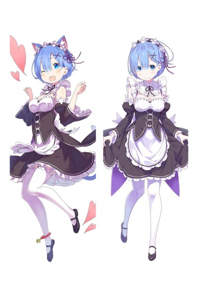 Re:Zero Dakimakura Rem Anime Girl Hugging Body Pillow Case Covers