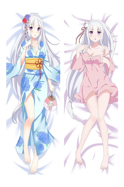 Re:Zero Kara Hajimeru Isekai Seikatsu Dakimakura Hugging Body Pillow Case