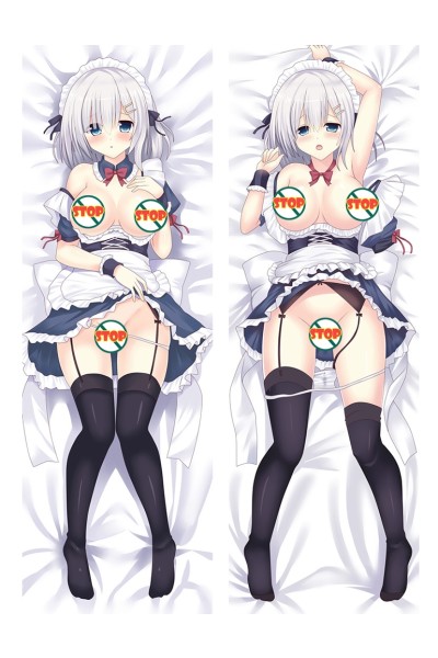 Kantai Collection Hibiki Otaku Dakimakura Hugging Body Pillow Case