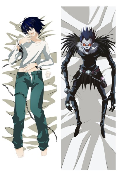 Death Note L·Lawliet&Ryuk Anime Dakimakura Pillow Cover