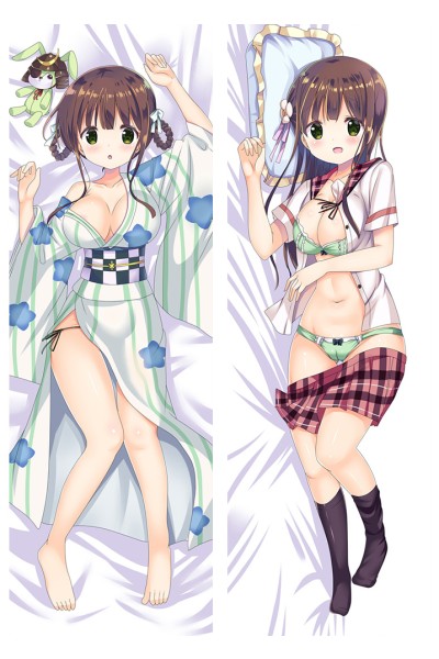 Is the Order a Rabbit? Chiya Ujimatsu Anime Dakimakura Pillow Case