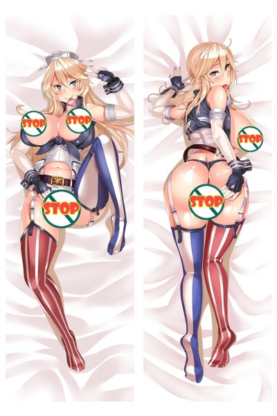 Kantai Collection Iowa Anime Dakimakura Pillow Cover