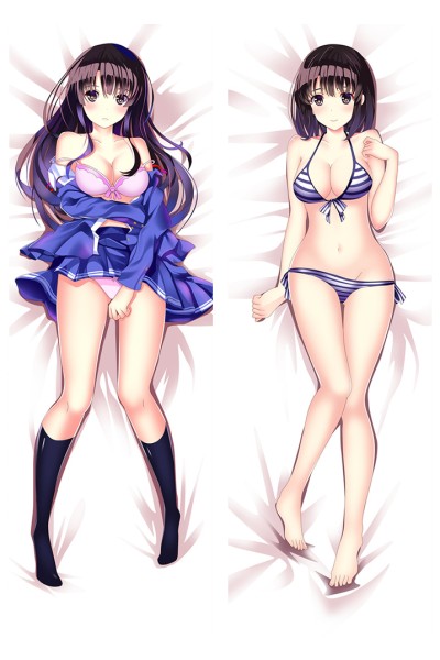 Saekano: How to Raise a Boring Girlfriend Megumi Kato Anime Dakimakura Pillow Case 