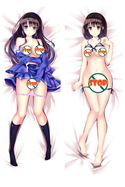 Saekano: How to Raise a Boring Girlfriend Megumi Kato Anime Dakimakura Pillow Case 