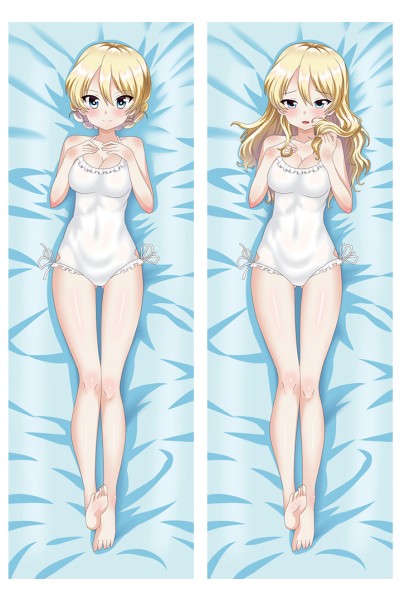 Girls und Panzer Garpan Darjeeling Anime Dakimakura Pillow Case 