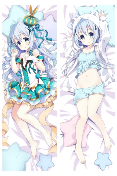 Is the Order a Rabbit? Kafuu Chino Anime Dakimakura Pillow Cover
