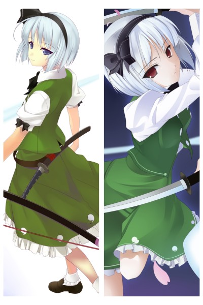 Touhou Project Konpaku Youmu Anime Dakimakura Pillow Cover