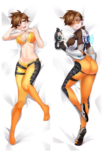 Overwatch Tracer Anime Dakimakura Hugging Pillow Cover