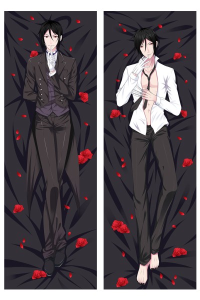 Black Butler Sebastian Michaelis Anime Dakimakura Pillow Case 