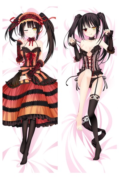 Date A Live Kurumi Tokisaki Anime Dakimakura Pillow Case 