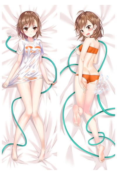 A Certain Scientific Railgun Mikoto Misaka Anime Dakimakura Pillow Cover
