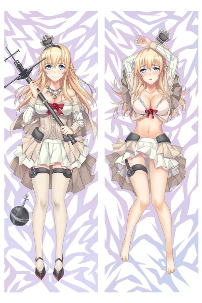Kantai Collection Warspite Anime Dakimakura Pillow Case 