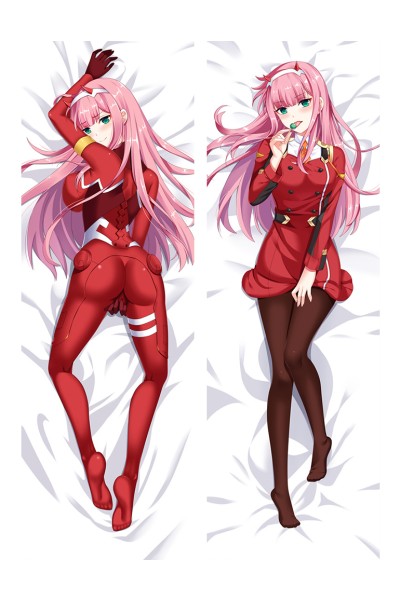 Darling In The Franxx Code:002 Zero Two Anime Dakimakura Hugging Pillow Cover