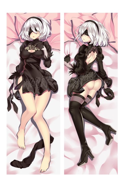 Nier: Automata YoRHa 2B Anime Dakimakura Hugging Pillow Cover