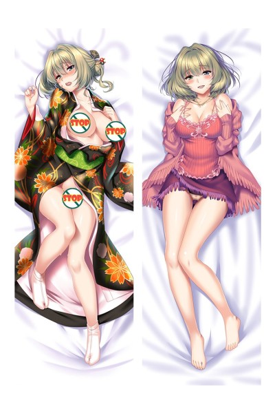 The IdolmaSter Cinderella Girls Kaede Takagaki Anime Dakimakura Hugging Pillow Cover