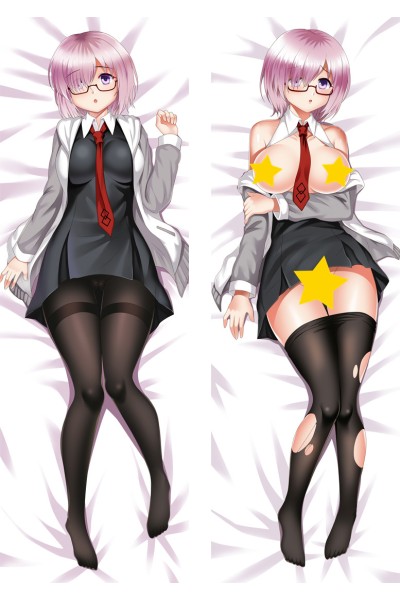 Fate/Grand Order FGO Mash Kyrielight Anime Dakimakura Pillow Cover