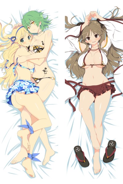 Senran Kagura Katsuragi & Hikage Anime Dakimakura Pillow Cover