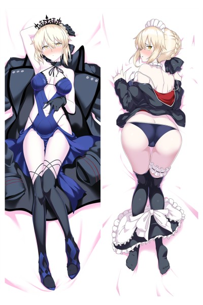Fate Grand Order Arturia Pendragon Alter Anime Dakimakura Pillow Cover