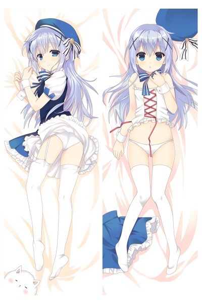 Is the Order a Rabbit Chino Kafū Anime Dakimakura Pillow Cover