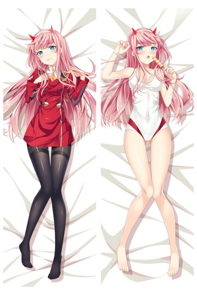 DARLING in the FRANXX Code:002 Zero Two Anime Dakimakura Pillow Cover
