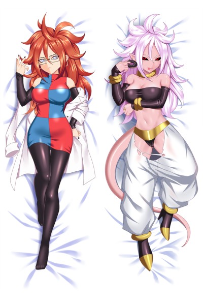 Dragon Ball FighterZ Android 21 Anime Dakimakura Pillow Cover