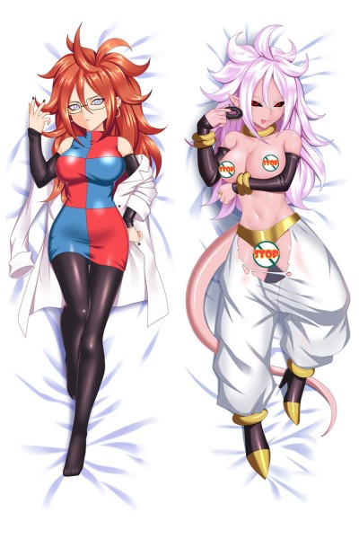Dragon Ball FighterZ Android 21 Anime Dakimakura Pillow Cover