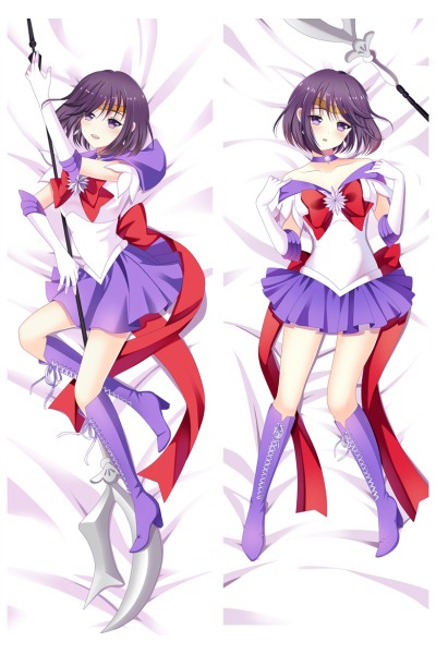 Sailor Moon Sailor Saturn Tomoe Hotaru Anime Dakimakura Pillow Cover
