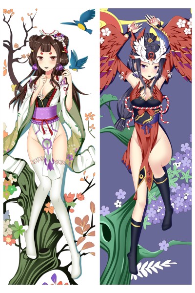 Onmyoji kachoofuugetsu Anime Dakimakura Pillow Cover